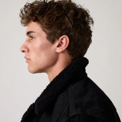 Type III Sherpa Trucker Jacket - Berk - Black