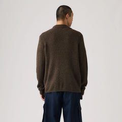 Catalina Cardigan - Chocolate Brown Heater - Brown