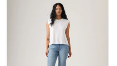 Boxy Tank Top - White