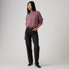 Easy Dad Women's Jeans - Rebel Edge - Black