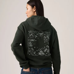 Graphic Heritage Hoodie - Pirate Black Bandana - Black