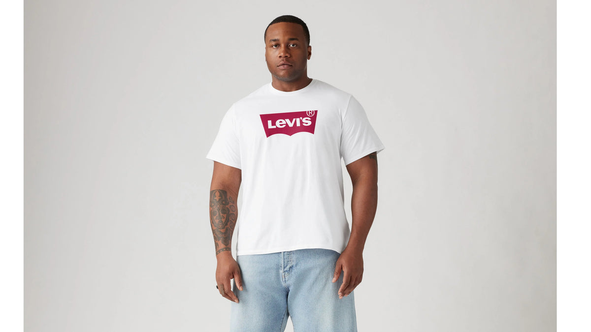 Levi's® Logo Graphic T-Shirt (Tall) - Core White