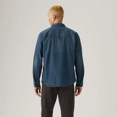 Relaxed Fit Western Shirt - Too Good - Dark Wash