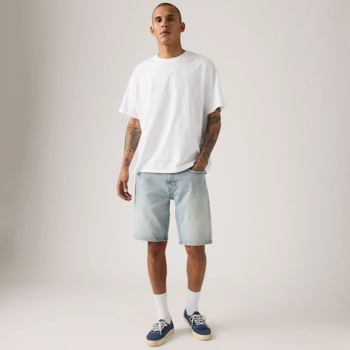 405 Standard Denim 10" Men's Shorts - Indigo Commercials - Light Wash