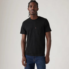 Classic Pocket T-Shirt - Mineral Black Slub - Black