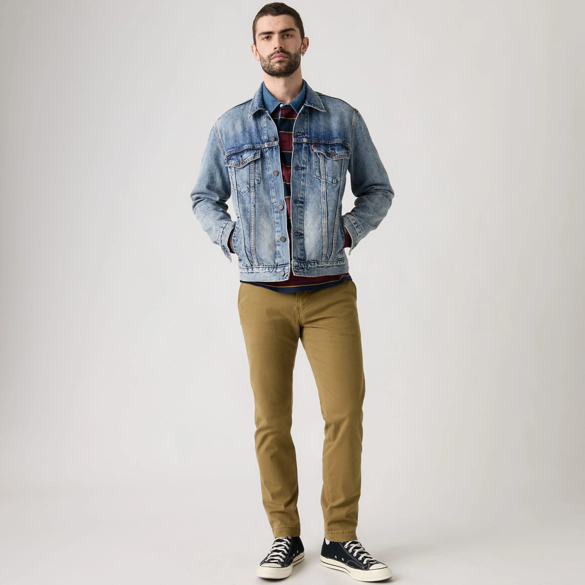 XX Chino Taper Fit Men's Pants - Cougar Shady - Brown