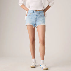 501® Original Fit High Rise Women's Shorts - Luxor Heat Light Wash