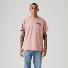 Relaxed Fit Short-Sleeve Graphic T-Shirt - Woodrose - Pink