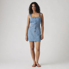 Iconic Button-Up Dress - Chill Day - Medium Wash