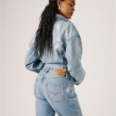 BEYONCÉ X LEVI’S® 501® '90s Women's Jeans - Western Crystal - Dark Wash