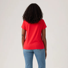 Graphic Logo Perfect T-Shirt - True Red - Red
