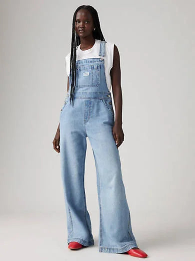 XL Lightweight Overalls - Invested Indigo - Light Wash