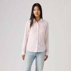 The Classic Shirt - Stripe Crystal - Pink